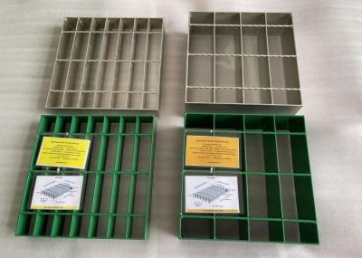 Green Powder Coated Steel Bar Grating for Walkways 6M Length