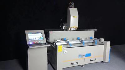 Máquinas de perfuração dobro do CNC da cabeça para o perfil de alumínio com comprimento de trabalho de 1500mm