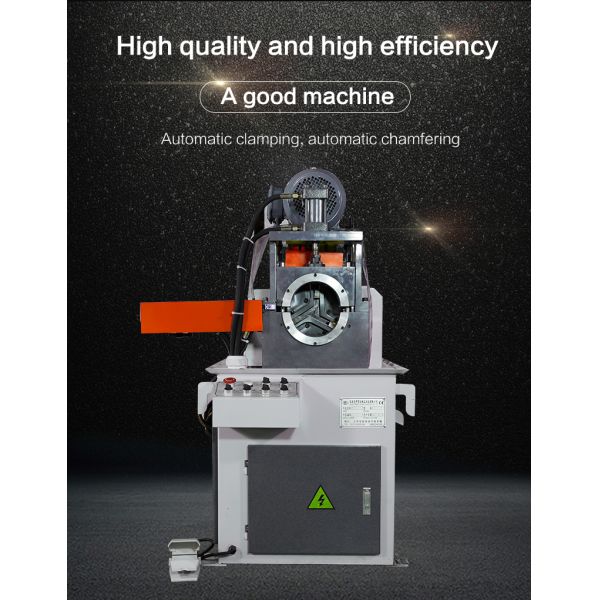 XS-180Y Automatic Steel Tube End Chamfering Machine Inside/Outside Flat Chamfering Pipe Industries New Condition Gear Core