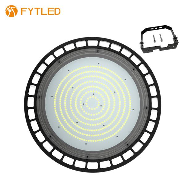 AC 100V CCT Adjustable 150 Watt Led High Bay Light Black Housing