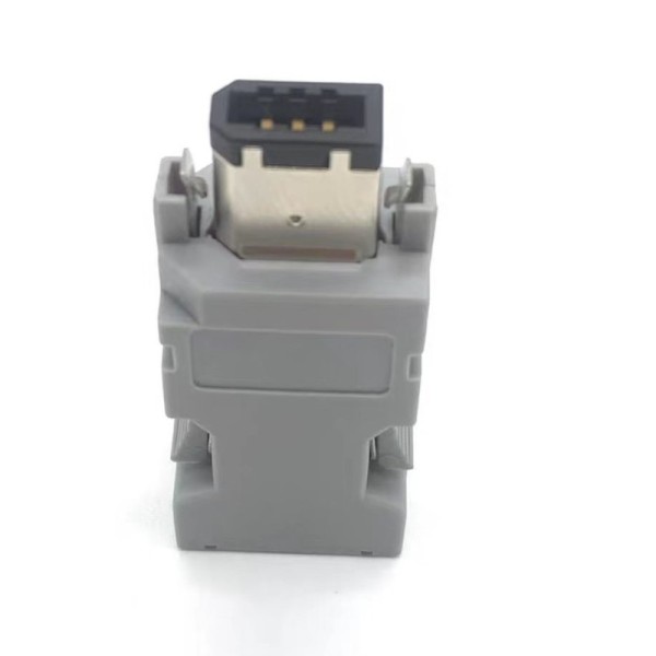 6FX2003 Model Servo Motor Connector with Crimp/Solder Termination and Panel/Cable Mount Options for Industrial Automation