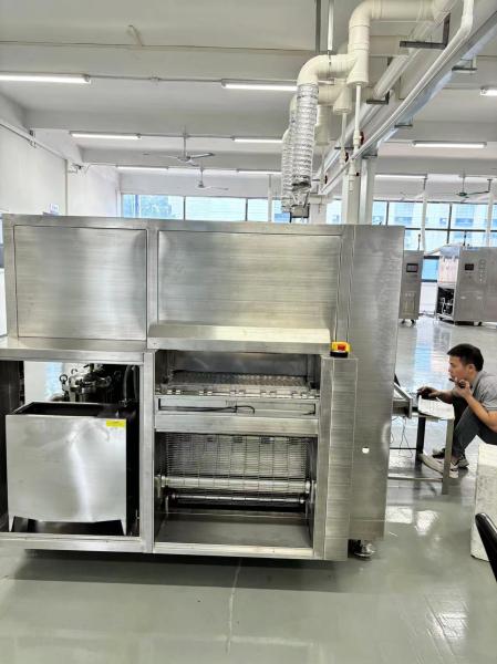 Inline cleaning machine and Rinse water recovery and purification system
