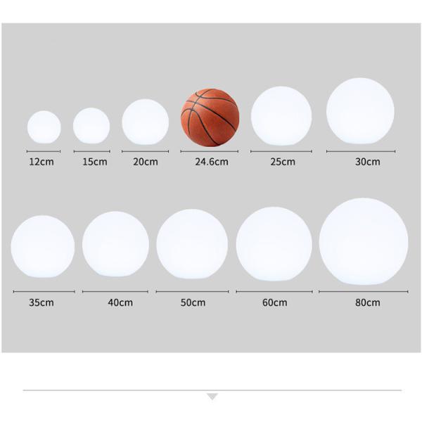 Luces esféricas solares llevadas de las luces al aire libre para el jardín del patio del paisaje