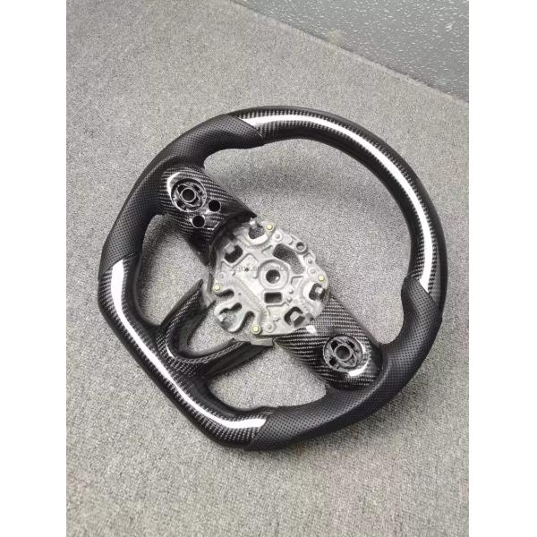 Carbon Fiber Steering Wheel 44*44*25 Perfect Fit for BMW Mini Cooper R55/56/60 F55/56