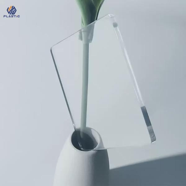 Etching 3mm Clear Acrylic Sheet 4ft 8ft Cast Acrylic Sheet With Scratch-Resistant