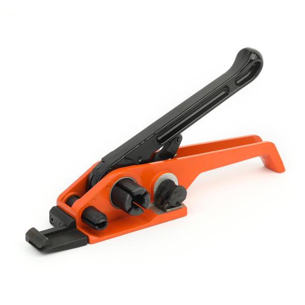 Manual PET Strapping Tensioner for 9-19mm Bands Orange JPQ19R
