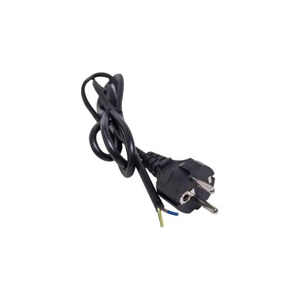 XianDa vde ac 2 pin british 16a 250v ac tv Flat EU Swiss euLaptop 90 Degree European extention dryer Power cable Cord