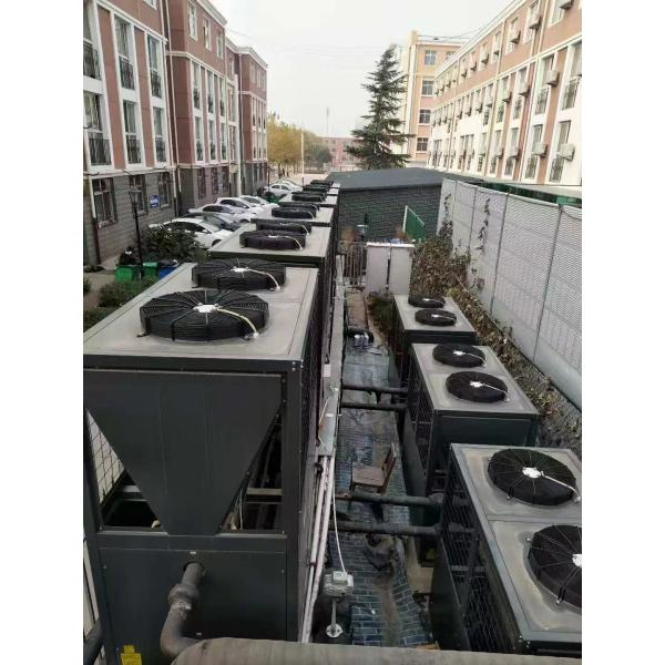 50HP Hotel Heat Pump , Air Source Heat Pumps For Commercial Buildings