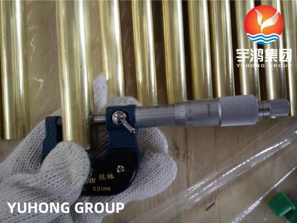 Copper Alloy Seamless Tube Admiralty  Brass Tube  B111 C44300 C70600 C71500 C12200   Refrigeration, Air Cooler, Power Generation,Pressure Vessel Application