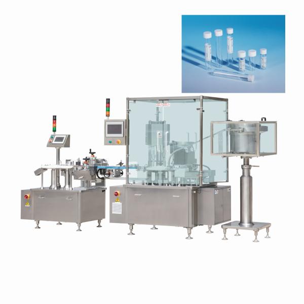 Liquid Medicine  Bottling 1cc Reagent Aseptic Filling Machine