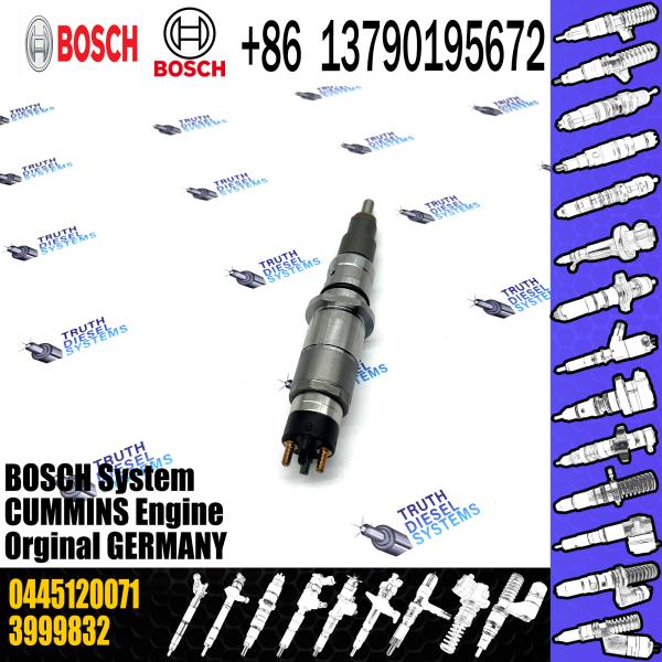 инжектор дизельного топлива 0445120184 коллектора системы впрыска топлива инжектора топлива НА bosch 4981077 CUMMINS 5253221 0445120071