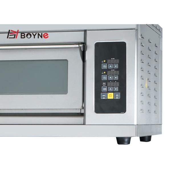 Commercial Microcomputer Type Stainless Steel One Deck Two Trays Bakery Oven