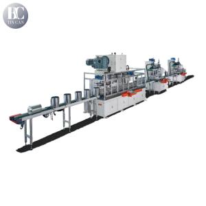 Full Auto Drum Bucket Making Machine 18L 30cpm Top Sealing Drum Cans Production