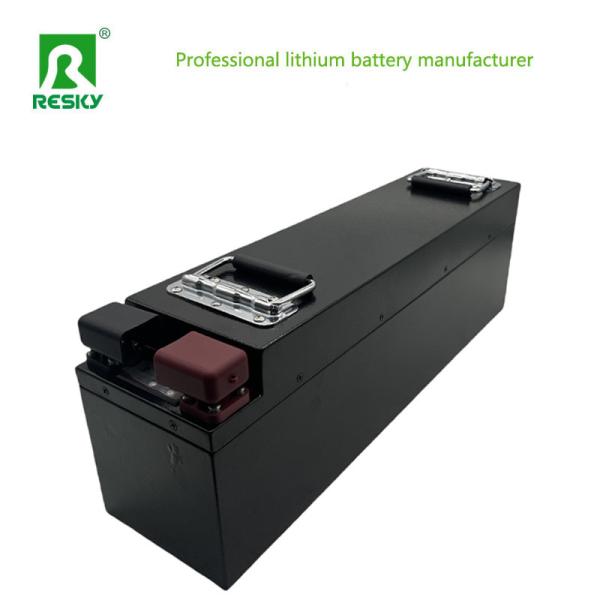 Power Rechargeable 51.2V 50AH Lifepo4 Lithium Battery Pack For Electric Golf Cart