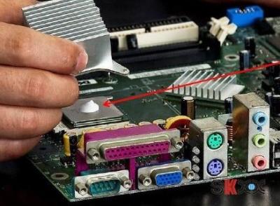 Graxa condutora térmica refrigerando termoelétrico do silicone com os 2 com mK, -49℉ - 392℉