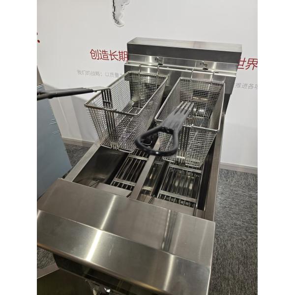 OFE-213L14.3kw 380V Touchscreen Smart Panel With Oil Filter System Electric Open Fryer