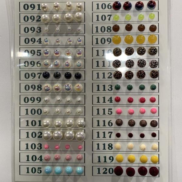 Metal Resin Plastic Garment Metal Accessories Button Snap Bead 5mm-20mm