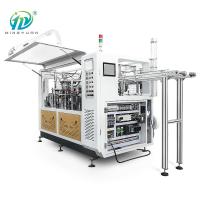 Copo de café de papel de duas plataformas giratórias que faz a máquina a movimentação aberta da engrenagem da came calefator ultrassônico