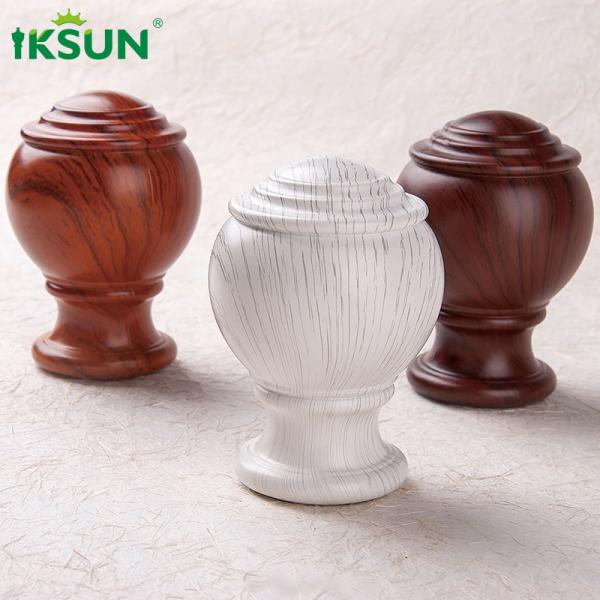 1.2mm Thickness Modern Wood Curtain Rod For Hotels Decorative