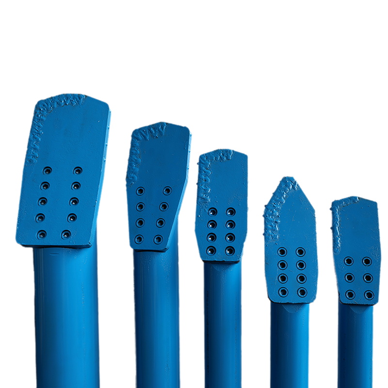 Nitrile Sealed High Speed CNC Machined Bright Finish Directional Bore Drill Bits 108 Outer Diameter