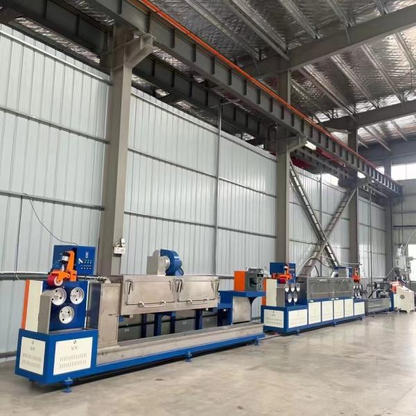 5-19mm Strap Width Size Plastic Strap Making Machine with Single Screw Design and 380V Voltage