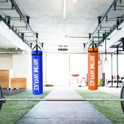 Wrecking Ball Punching Bag Punch Hole Plastic Bag Boxing Heavy Bag Hanger