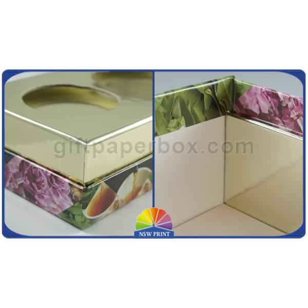 Персонализированная подарочная коробка картона твердая бумажная упаковывая для косметических пакетов подарка