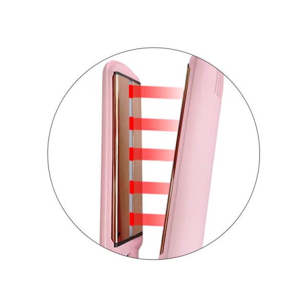 Tourmaline Ceramics Инфракрасный выпрямитель для волос Flat Iron Electric LCD OEM Поставщик