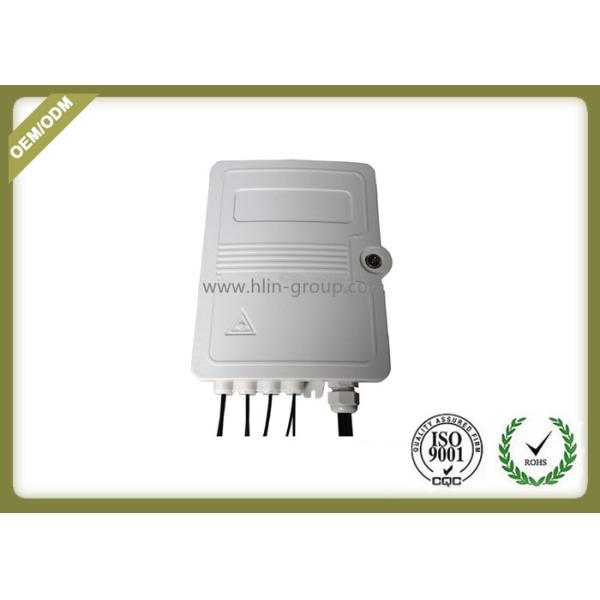 Fiber Access Terminal Box 8 Cores , Fiber Optic Ftth Distribution Terminal Box