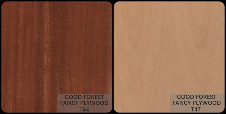 Доска переклейки Makore причудливая лощит подгонянную переклейку Mahogany Sapele