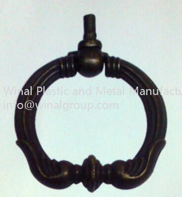 Furniture hardware accessories,antique bronze,L56mm*W58mm,collection case pull ring handle