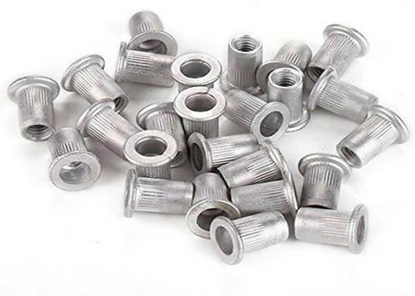 M6 M8 Steel Iron Knurled Body Open End Reduced Flat Small Head Rivet Nut