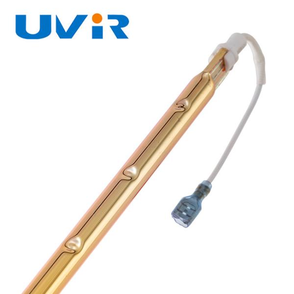 Кварцевая инфракрасная лампа с золотым отражателем 2500 Вт, 230 В для обогрева сауны