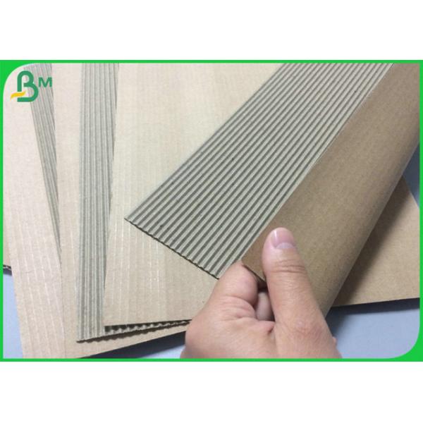 0.5mm Recyclable Brown Flute Corrugated Kraft CardBoard For Cartons 0.5mm Recyclable Brown Flute Corrugated Kraft CardBoard For Cartons