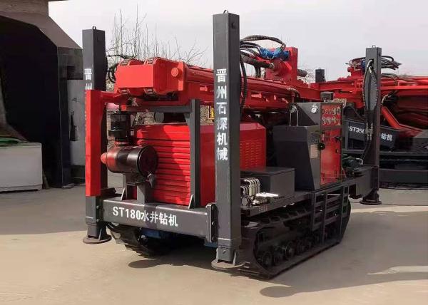 Pneumatic Borehole Drilling Machine With 76/89mm Drilling Rod 150 Meters ST 160