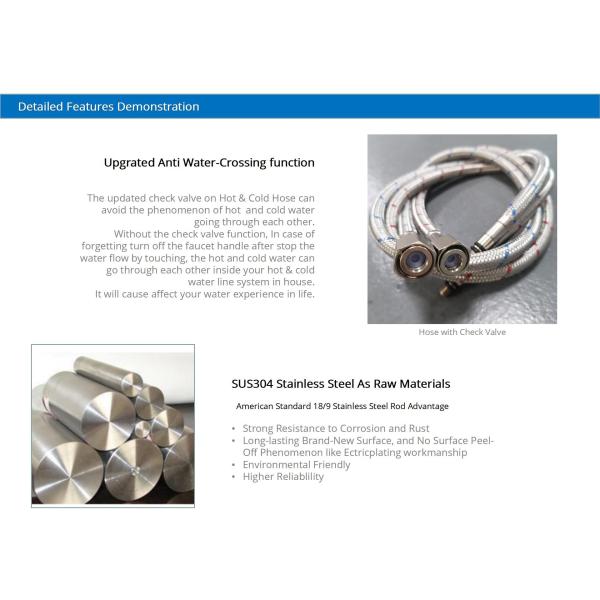 Краны кухни нержавеющей стали умной разбрызгивающей головки двойственной функции кран кухни IPX5 твердые