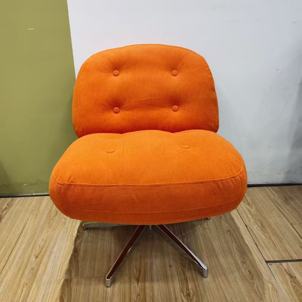 Modern Minimalist Single Seat Lazy Lounge Chair Office Chair Home Living Room Swivel Sofa Chair Recliner Eco-Friendly AcreECO