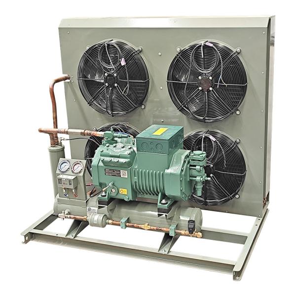 Heavy Duty Construction Open Drive Condensing Unit With Propeller Condenser Fan Type
