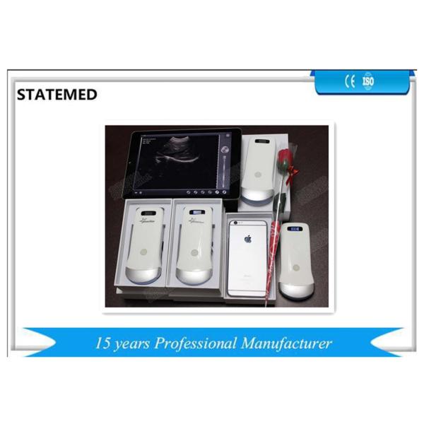 Tablet Screen Wireless Ultrasound Scanner / USB Ultrasound Probe 100 – 200mm Depth