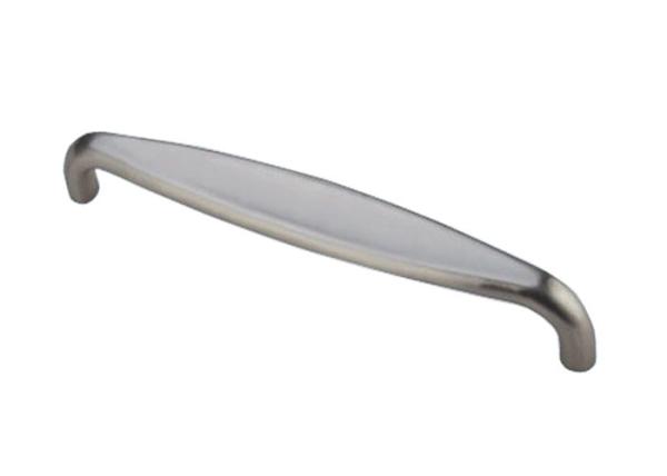 zinc alloy material Kitchen Cabinet Drawer Handles handles satin chrome  furniture parts