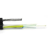 Fil autosuffisant aérien de Messenge de noyau du câble optique 2-144 de fibre du schéma 8 GYTC8S