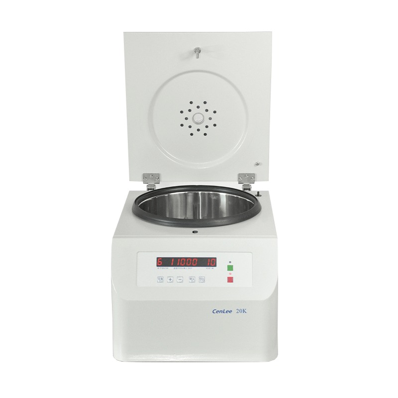 Clinical Lab Benchtop High Speed Centrifuge 20000rpm Fixed Angle Rotor Refrigerated Option LED/LCD Display for Blood Separation