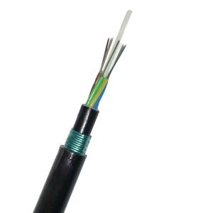 Prix aérien GYFTY53 de câble optique de fibre de 4 noyaux de mode unitaire d