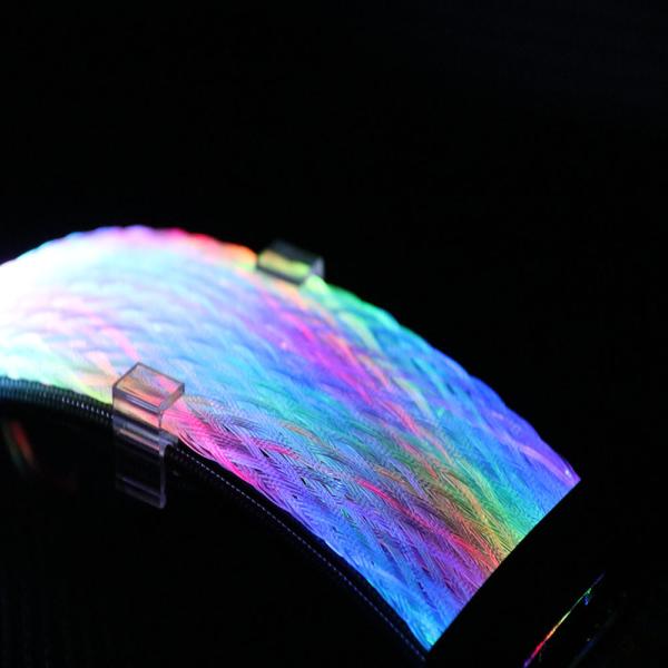 RGB 24pin Extension CableNet Sync Cord Cable for Computer Gaming Led Strip Light Extension Cable PC AC Power Cord