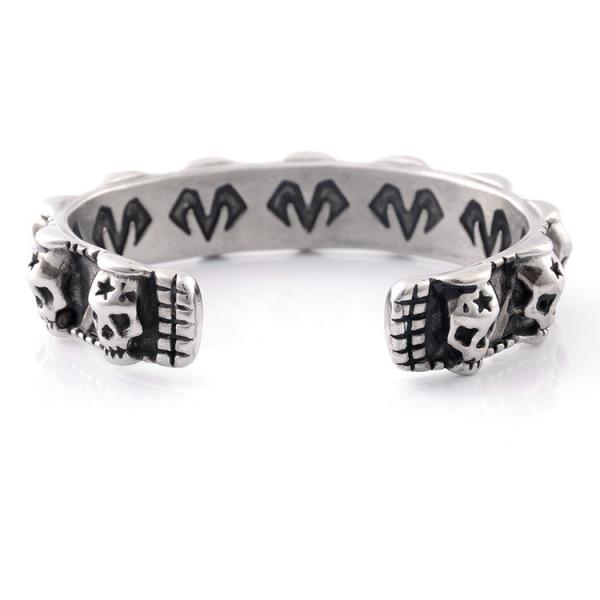 Retro skull bracelet for men, niche design, trendy and fashionable men's bracelet