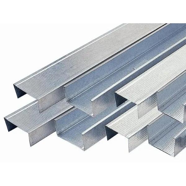 3000mm Standard Length Furring Metal Steel Main U Channel for Ceiling System Strength