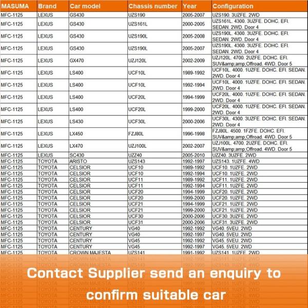 90915-03005 90915-20002 90915-20004 90915-20004-79 Toyota Filtres de série pour voiture