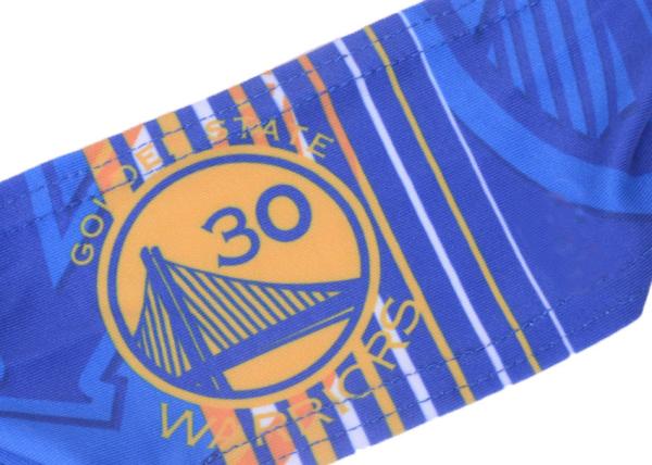 Unisex NBA Authentics Printed Headwear Headbands with Team Golden State Warriors Logo