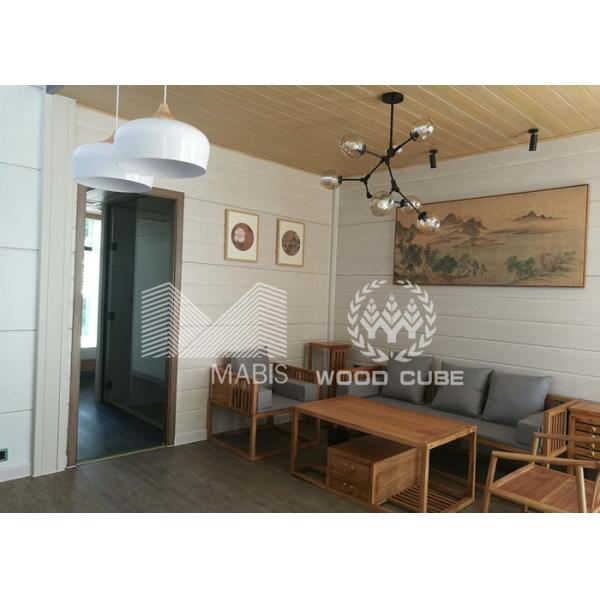 Family Use Modern Prefab Homes Steel Structure Sandwich Panel Long Lifetime