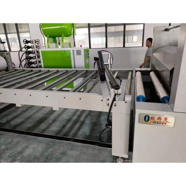 Planos de cartón o plástico o vidrio 360-410V/50HZ Máquina de laminación de películas de tensión con 6300*1550*1200mm de dimensión general